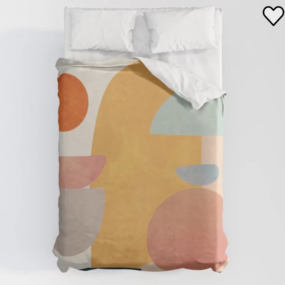 Modern Art Duvet Cover - Queen Bed Size